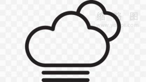 手绘天气预报效果png图片