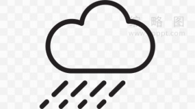 天气预报符号特效PNG免抠图