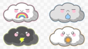 天气预报图标图片特效png文件