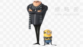 小黄人与大人png大图