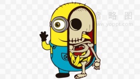 创意小黄人素材png文件