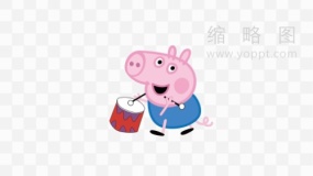 少儿电视儿童卡通动画小猪佩奇素材2 PNG