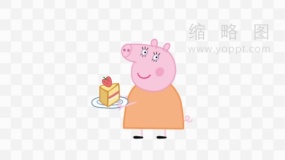 少儿电视儿童卡通动画小猪佩奇素材41 PNG文件