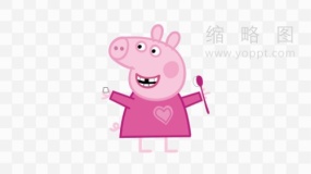 少儿电视儿童卡通动画小猪佩奇素材45 png图片