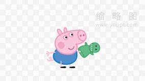 少儿电视儿童卡通动画小猪佩奇素材66 PNG