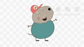 少儿电视儿童卡通动画小猪佩奇素材93 透明格式