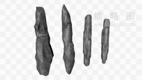 宇宙爆炸石头碎屑素材透明格式