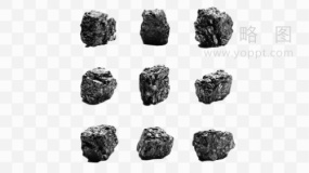 喷溅石头素材透明