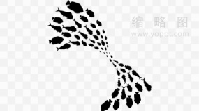 海洋小鱼素材38 透明格式