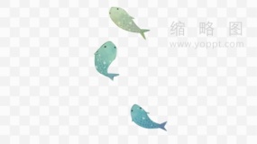 海洋里的鱼群素材67 免抠图片