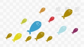 河里鱼群图片素材76 免费png素材
