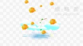 高清鱼群图片素材82 PNG