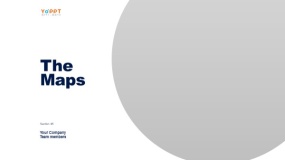 左文右图版式 右侧1张不规则大图PPT素材