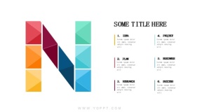 创意感爆棚英文字符N