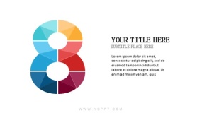 PPT创意数字设计8