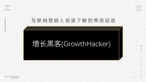 增长黑客(GrowthHacker)