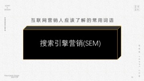 搜索引擎营销(SEM)