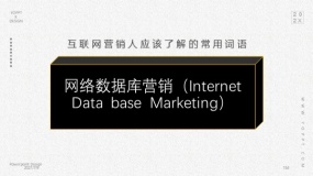 网络数据库营销(Internet Data base Marketing)