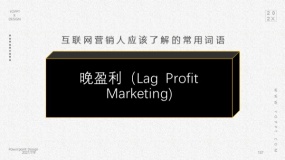 晚盈利(Lag Profit Marketing)
