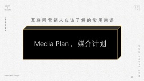 Media Plan ,媒介计划