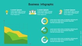 数据分析卡通业务PPT图表