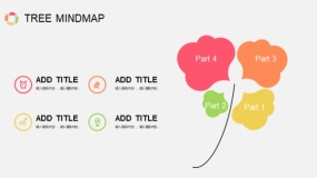 树状图树状结构PPT图表(14)
