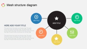 网状结构图PPT图表(22)