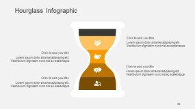 高端金色沙漏信息图PPT图表(68)