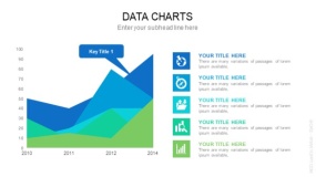 5个面积图表类型 PPT图表