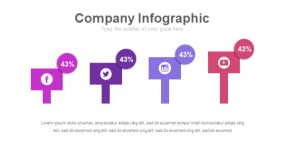 魅力紫色工作汇报PPT图表下载(50)