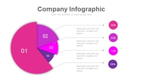 魅力紫色工作汇报PPT图表下载(65)