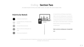 文艺淡雅浅灰色PPT图表(10)