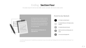 文艺淡雅浅灰色PPT图表(22)