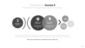 文艺淡雅浅灰色PPT图表(26)