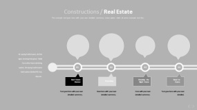 文艺淡雅浅灰色PPT图表(31)