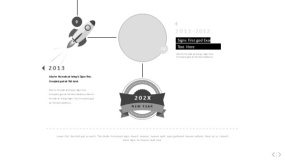 文艺淡雅浅灰色PPT图表(85)