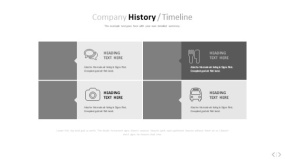 文艺淡雅浅灰色PPT图表(86)