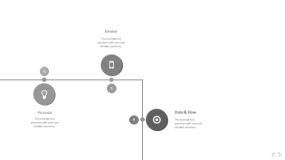 文艺淡雅浅灰色PPT图表(90)