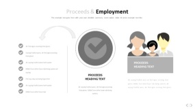 文艺淡雅浅灰色PPT图表(98)