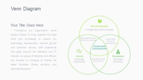 蓝绿色3个圆环相交PPT图表下载(24)