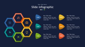 深蓝色背景多彩时尚PPT图表(36)