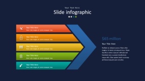 深蓝色背景多彩时尚PPT图表(45)