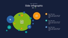 深蓝色背景多彩时尚PPT图表(55)