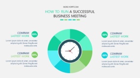 矢量商务卡通人物PPT图表下载(21)