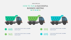 矢量商务卡通人物PPT图表下载(38)