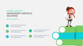 矢量商务卡通人物PPT图表下载(54)