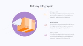 炫酷彩色在线购物电商分析PPT图表下载(308)