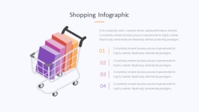 炫酷彩色在线购物电商分析PPT图表下载(313)