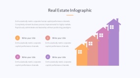 炫酷彩色房屋房产租赁市场PPT图表下载(330)