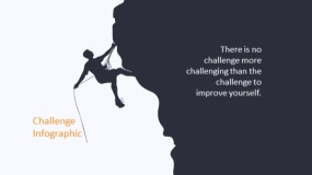 炫酷彩色团建团队拓展爬山PPT图表下载(347)